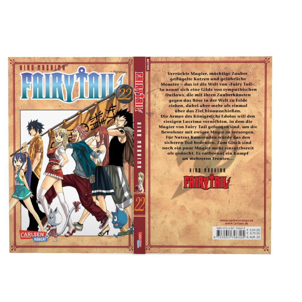 Bild: 9783551796325 | Fairy Tail 22 | Hiro Mashima | Taschenbuch | Fairy Tail | 192 S.