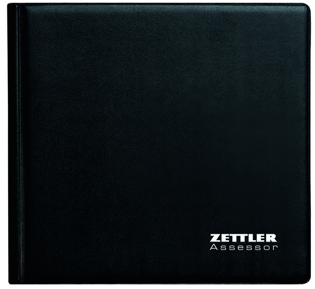 Cover: 4006928025114 | Zettler - Wochenbuch Mappe 2025 schwarz, 15,8x14,7cm, Bürokalender...