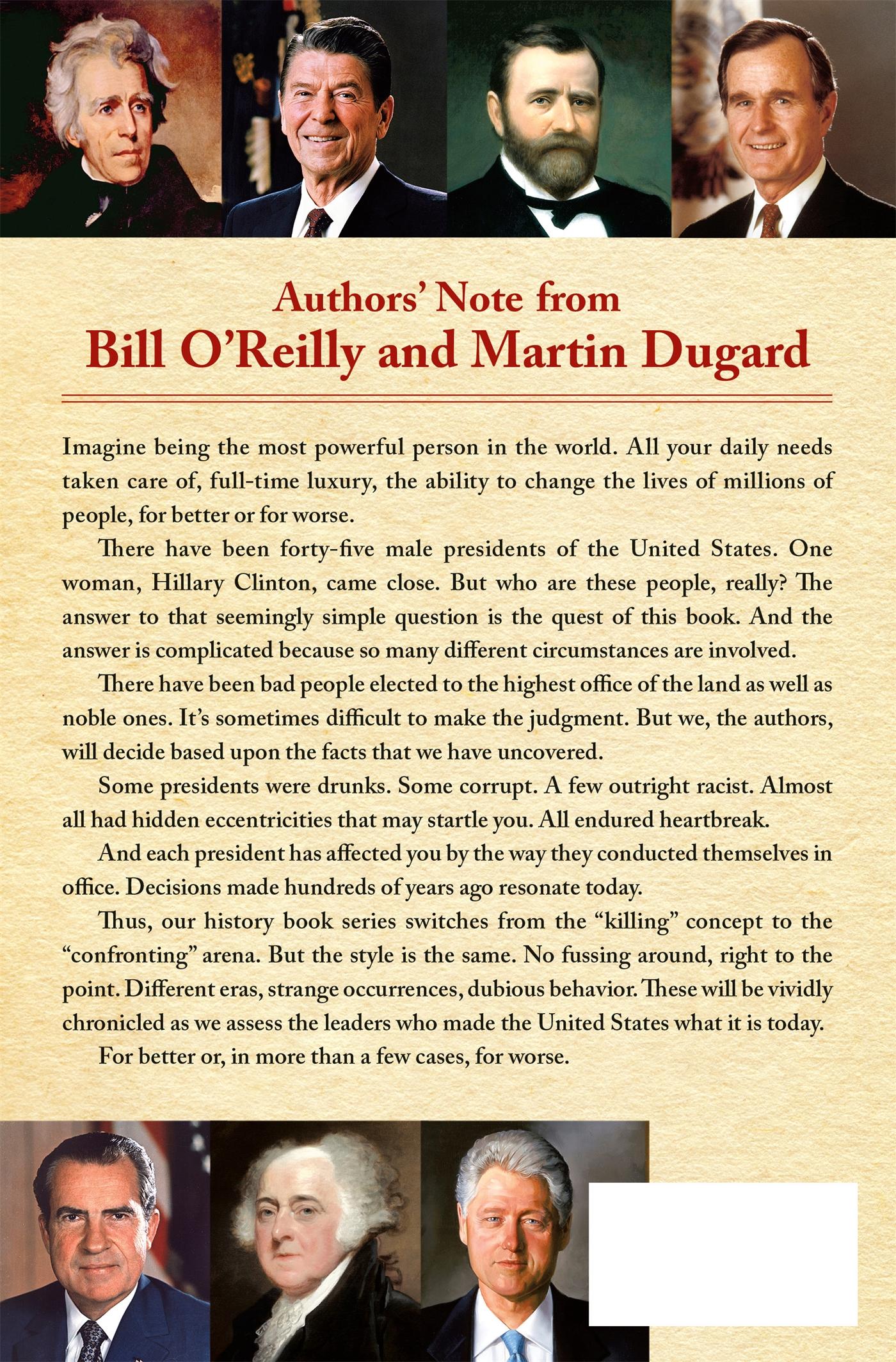 Rückseite: 9781250346414 | Confronting the Presidents | Bill O'Reilly (u. a.) | Buch | Englisch