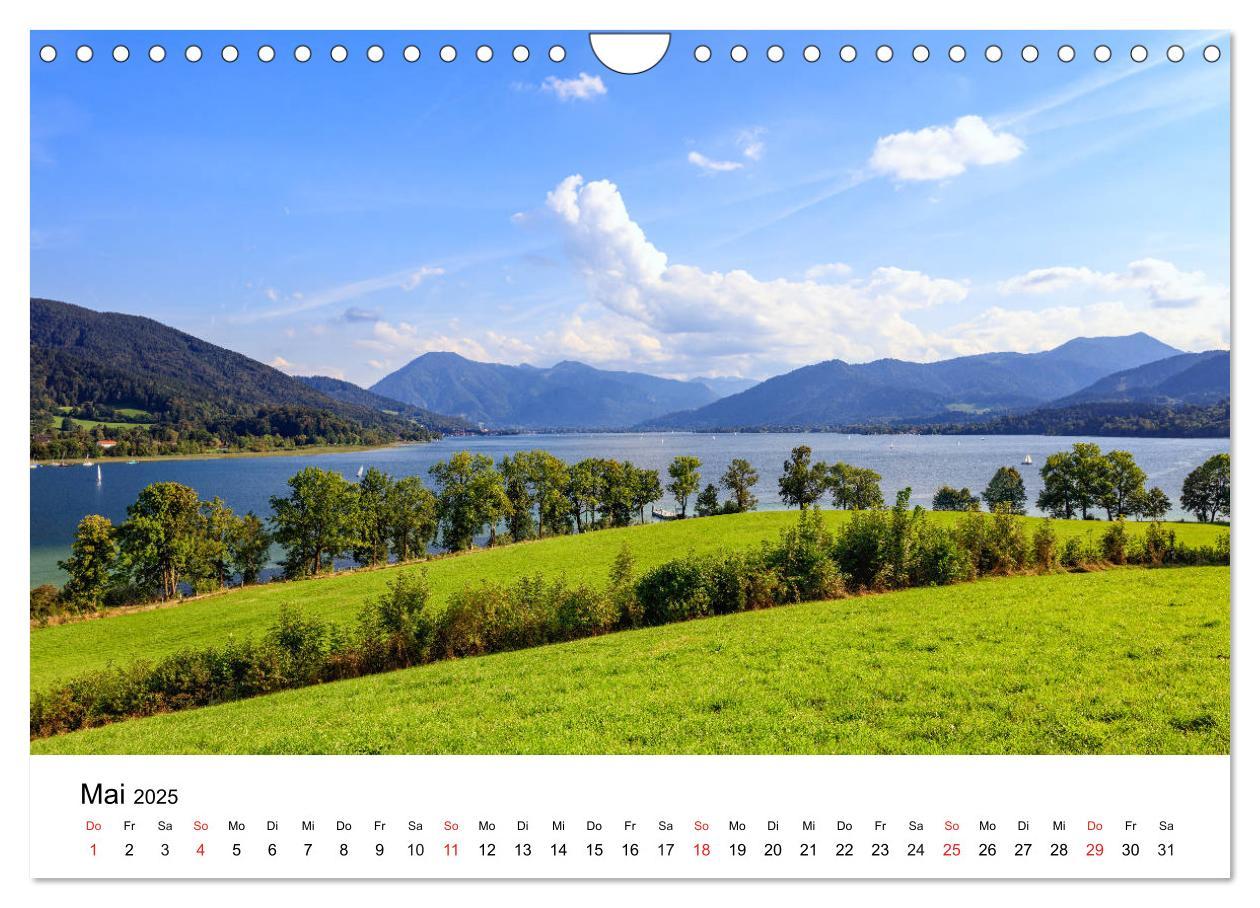 Bild: 9783435112913 | Tegernseer Momente (Wandkalender 2025 DIN A4 quer), CALVENDO...