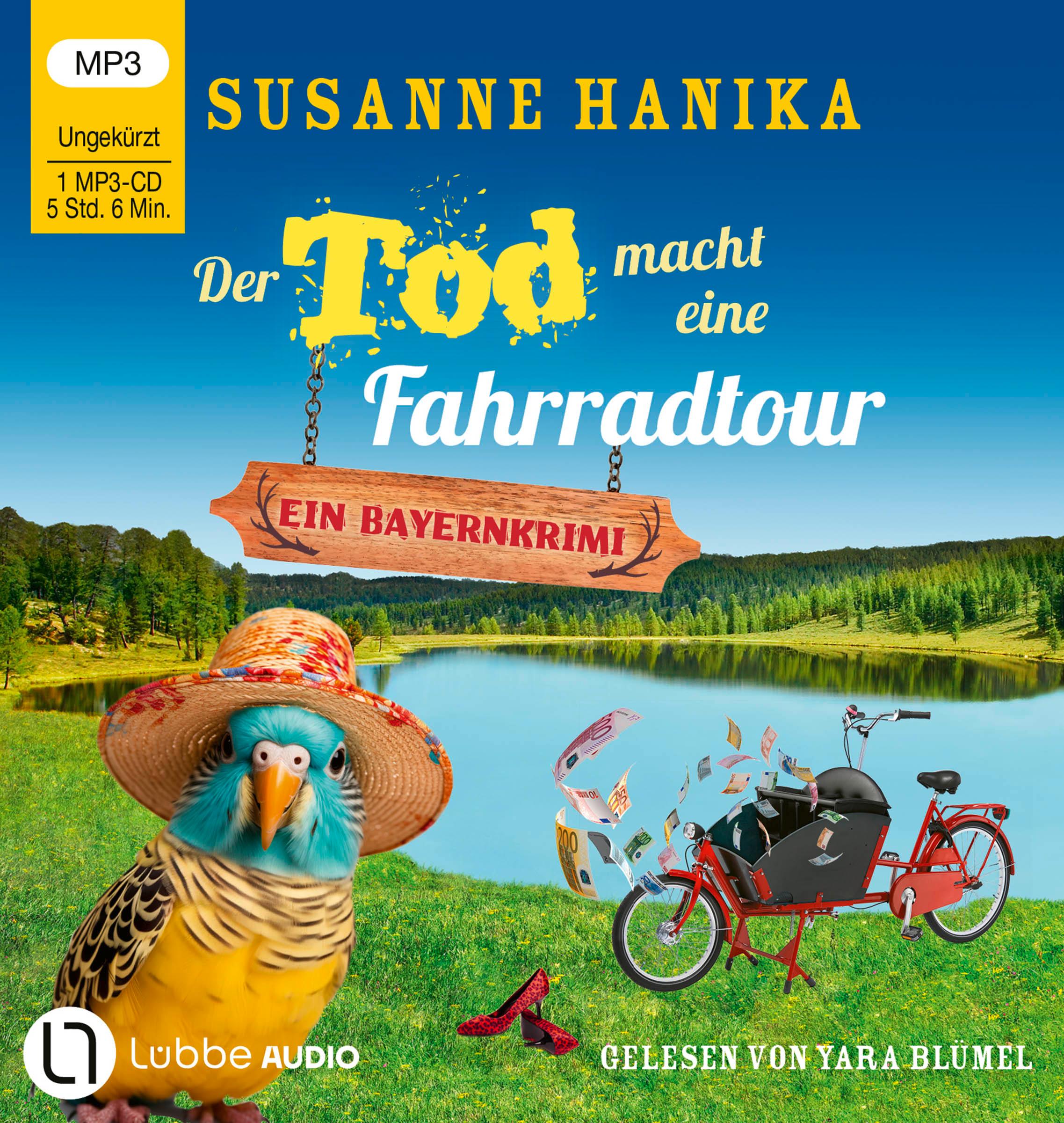 Cover: 9783785786628 | Der Tod macht eine Fahrradtour | Susanne Hanika | MP3 | 306 Min.