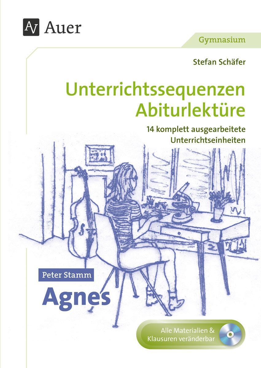 Cover: 9783403076834 | Peter Stamm: Agnes | Stefan Schäfer | Broschüre drahtgeheftet mit CD