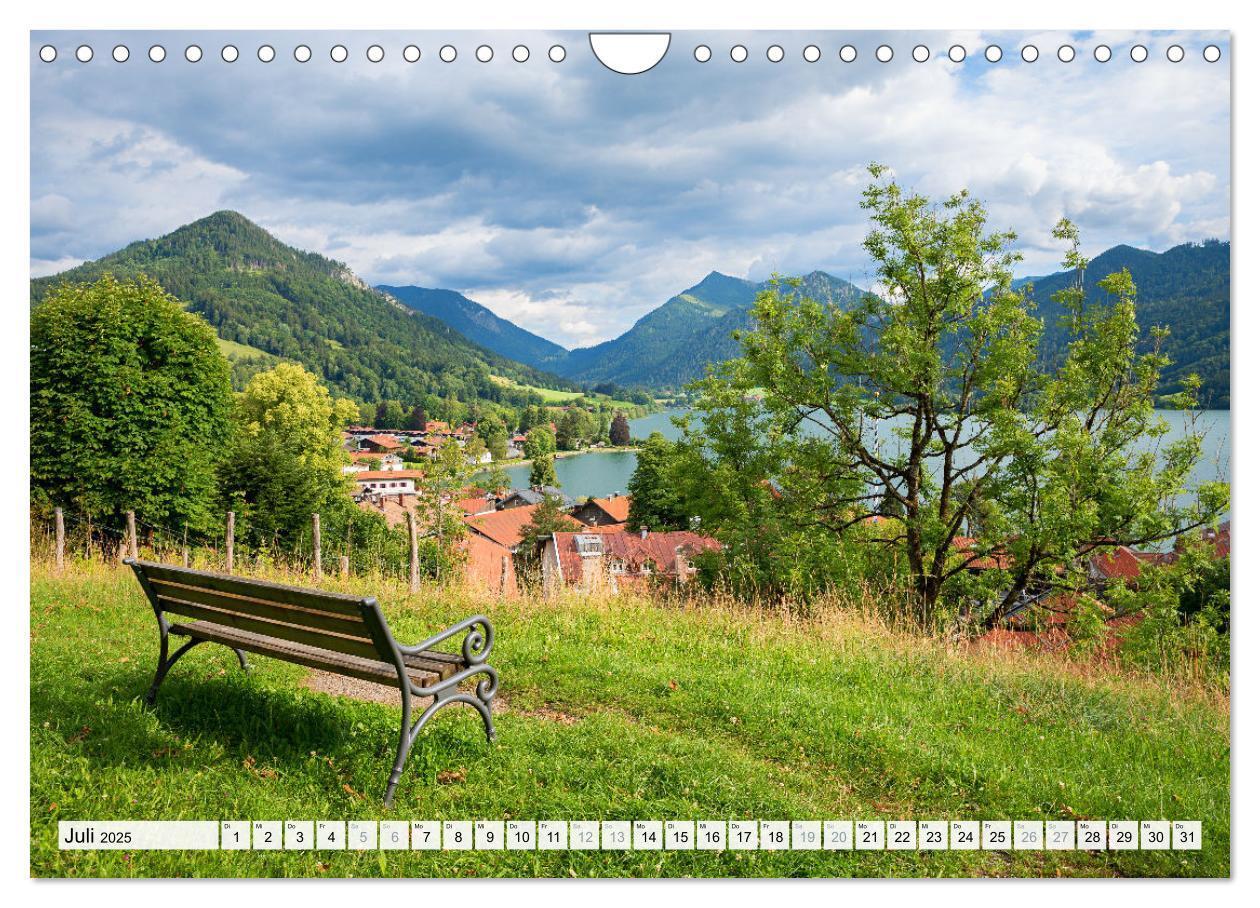 Bild: 9783383786570 | Schliersee-Idylle (Wandkalender 2025 DIN A4 quer), CALVENDO...