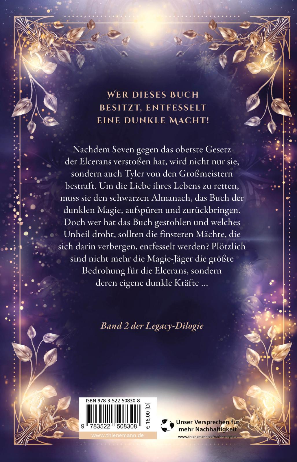 Rückseite: 9783522508308 | Fate of a Golden Dawn (Legacy-Dilogie 2) | Emily Bold | Taschenbuch