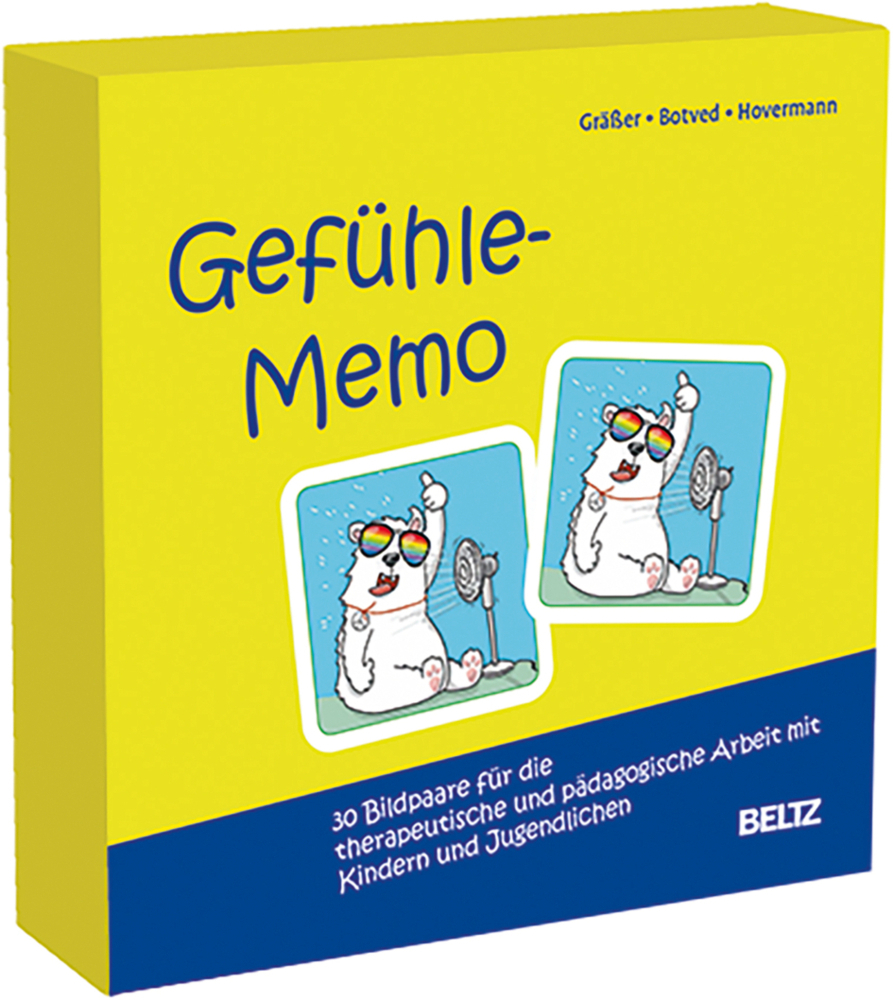 Cover: 4019172100322 | Gefühle-Memo, 30 Karten | Melanie Gräßer (u. a.) | Box | 60 S. | 2021