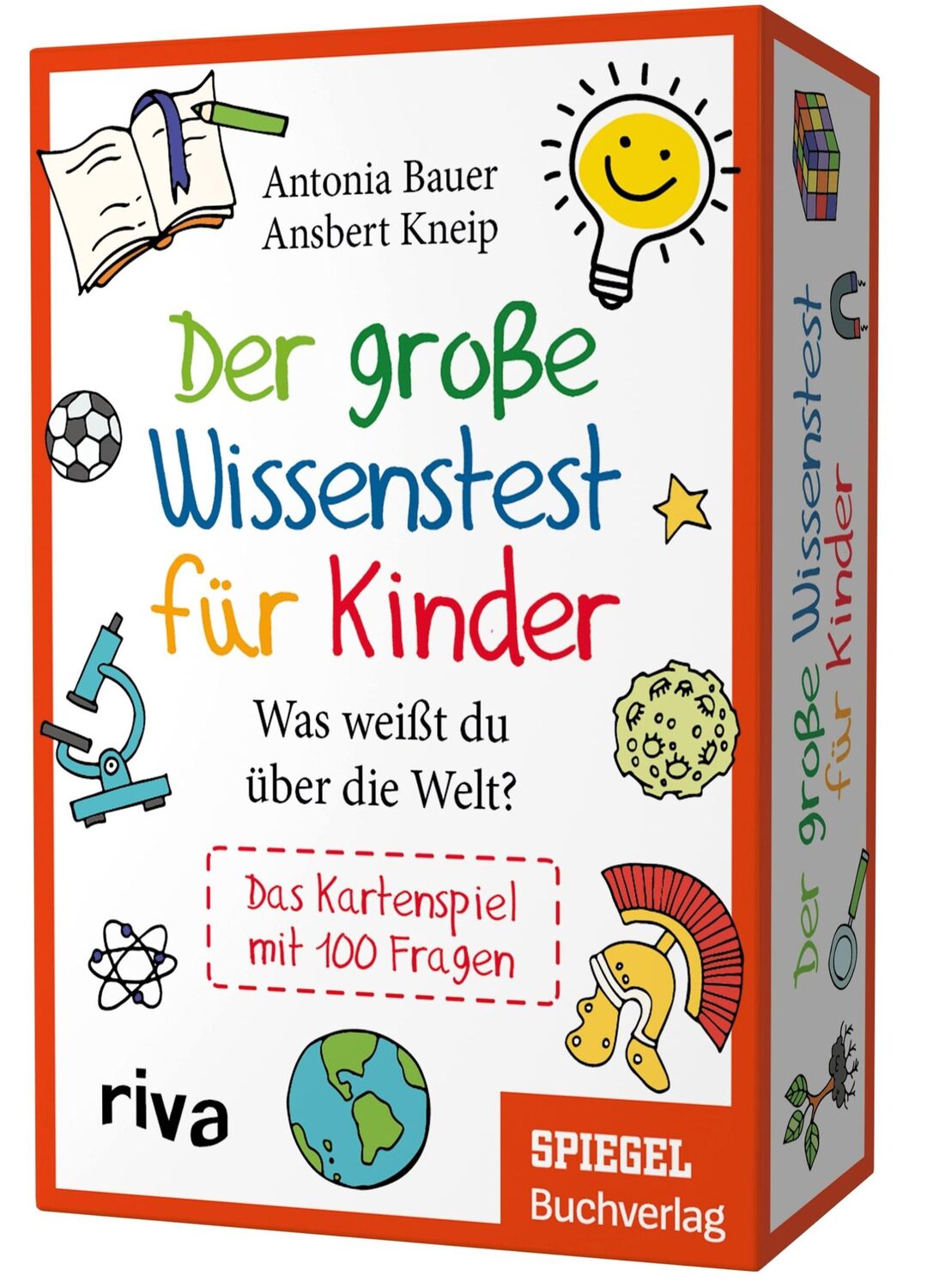 Cover: 9783742313423 | Der große Wissenstest für Kinder - Was weißt du über die Welt? | Spiel