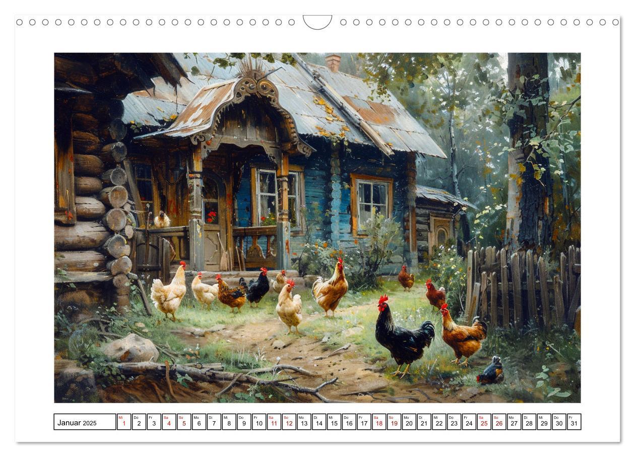 Bild: 9783457141304 | Reise mit der ostslawischen Seele (Wandkalender 2025 DIN A3 quer),...