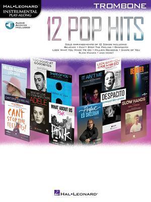 Cover: 888680727628 | 12 Pop Hits | Trombone | Taschenbuch | Buch + Online-Audio | Englisch