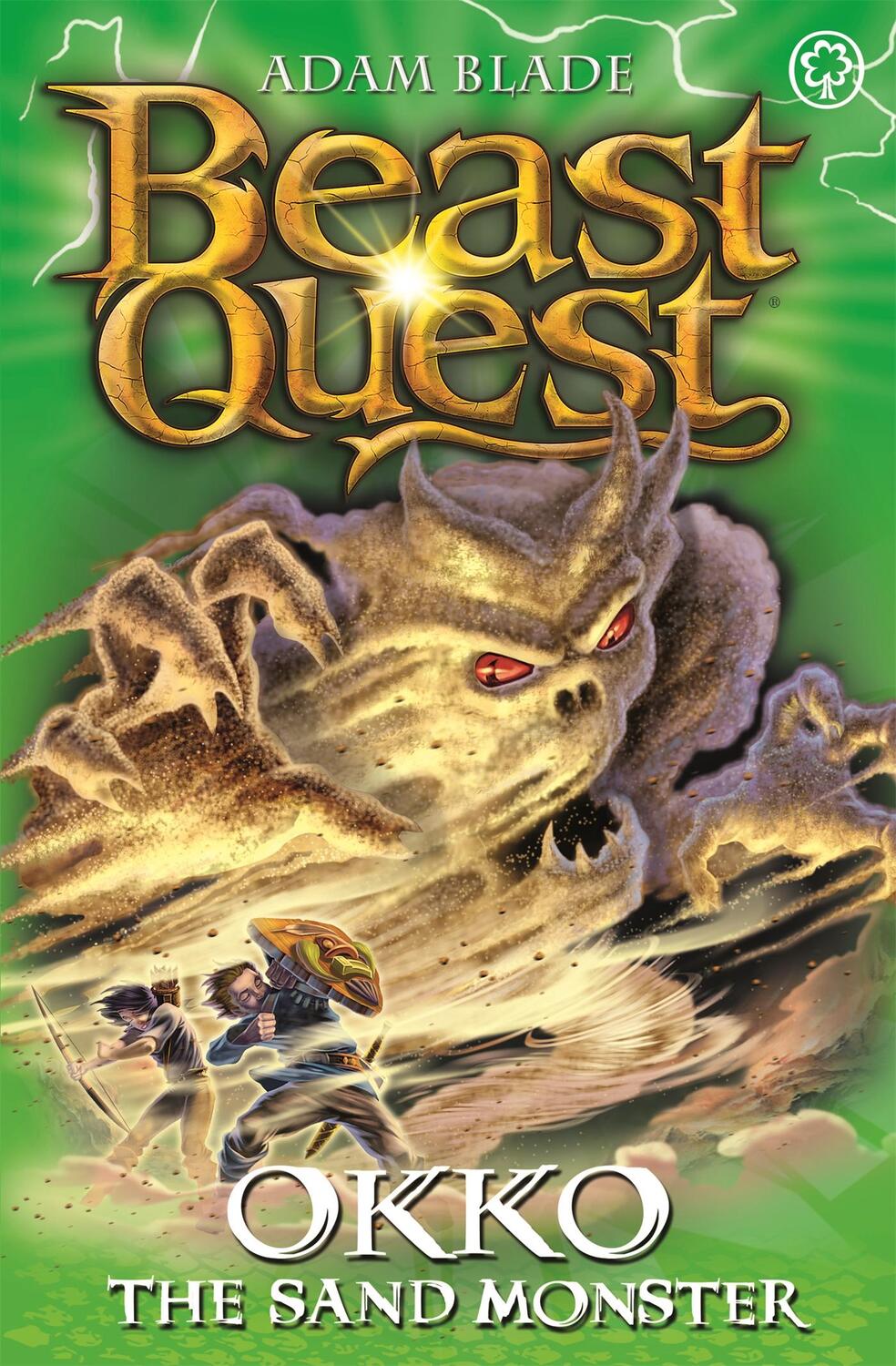 Cover: 9781408340820 | Beast Quest: Okko the Sand Monster | Series 17 Book 3 | Adam Blade