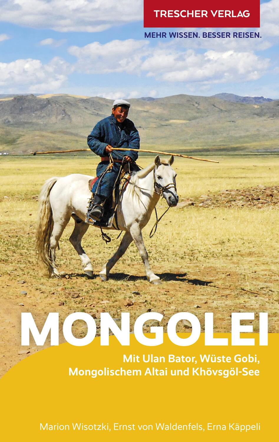 Cover: 9783897945500 | TRESCHER Reiseführer Mongolei | Marion Wisotzki (u. a.) | Taschenbuch