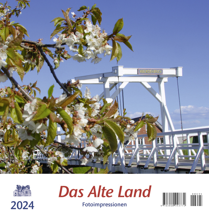 Cover: 9783960454151 | Das Alte Land 2024 | Fotoimpressionen | Kalender | 13 S. | Deutsch