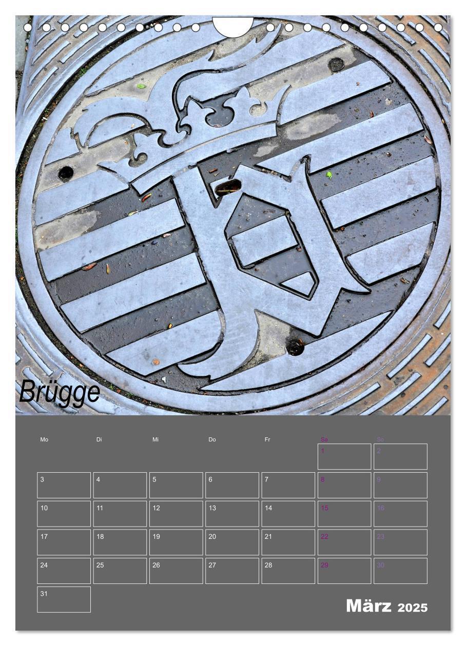 Bild: 9783435974993 | Faszination Kanaldeckel (Wandkalender 2025 DIN A4 hoch), CALVENDO...