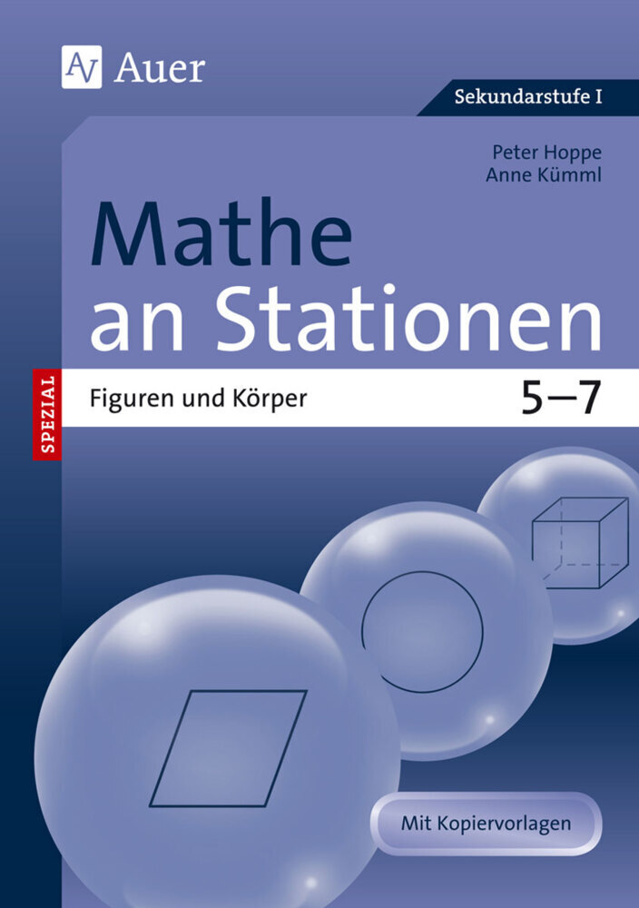 Cover: 9783403069515 | Mathe an Stationen spezial Figuren und Körper 5-7 | Hoppe (u. a.)