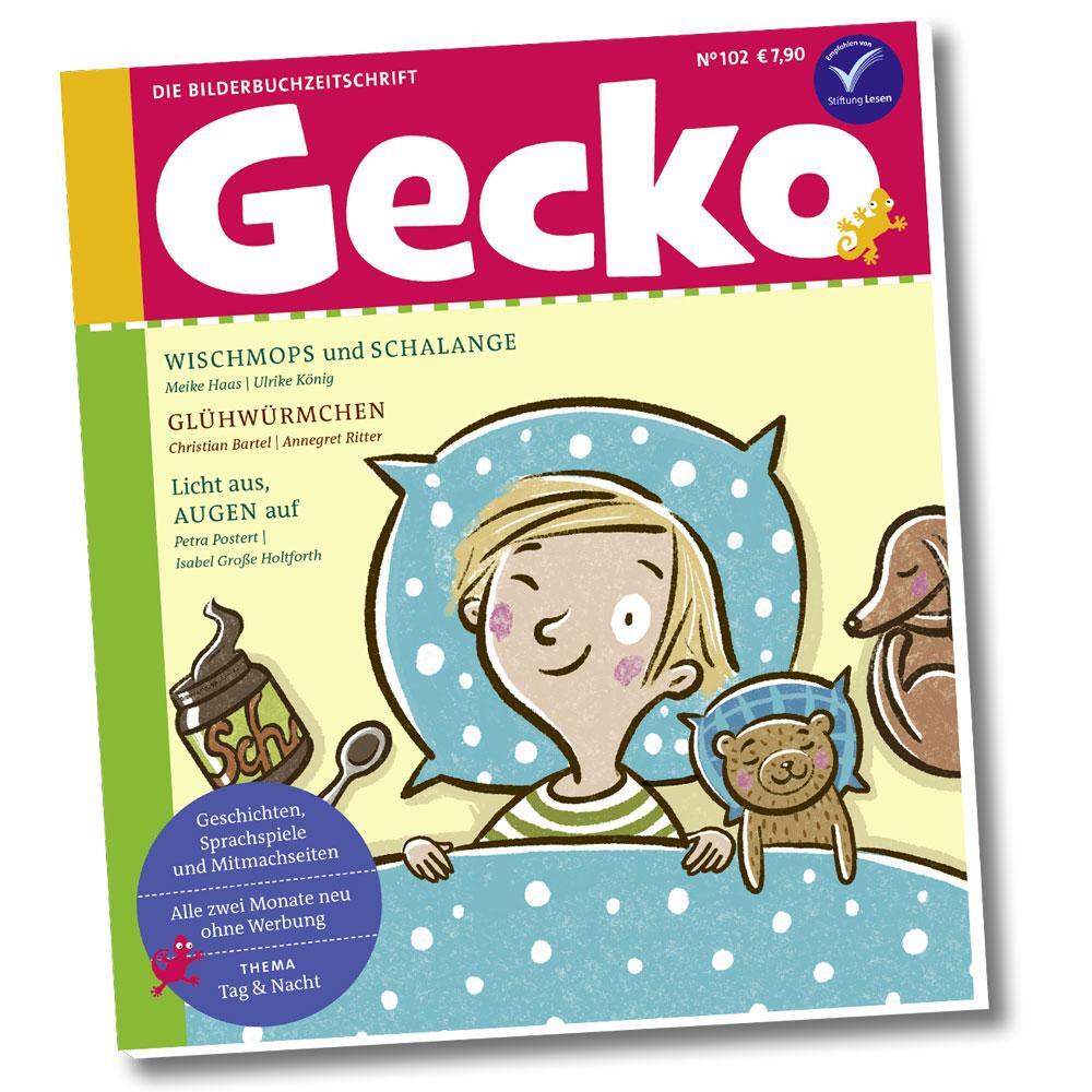 Cover: 9783911209014 | Gecko Kinderzeitschrift Band 102 | Thema: Nacht und Tag | Haas (u. a.)