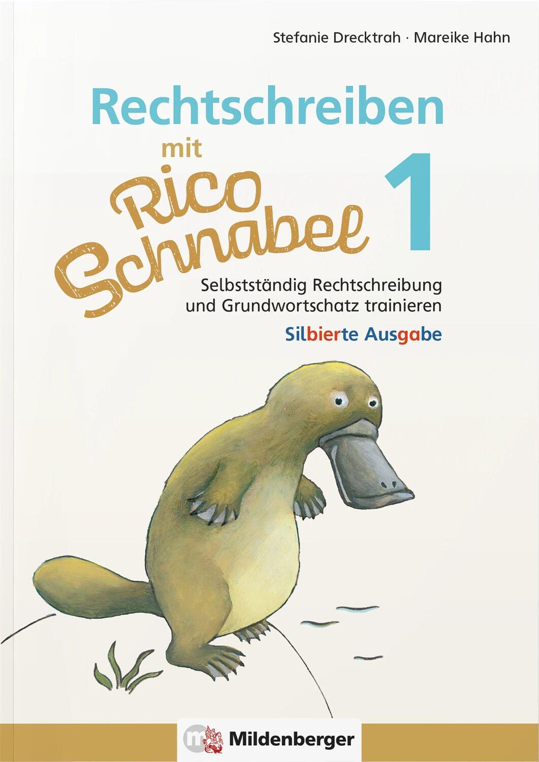 Cover: 9783619120437 | Rechtschreiben mit Rico Schnabel, Klasse 1 - silbierte Ausgabe | Buch