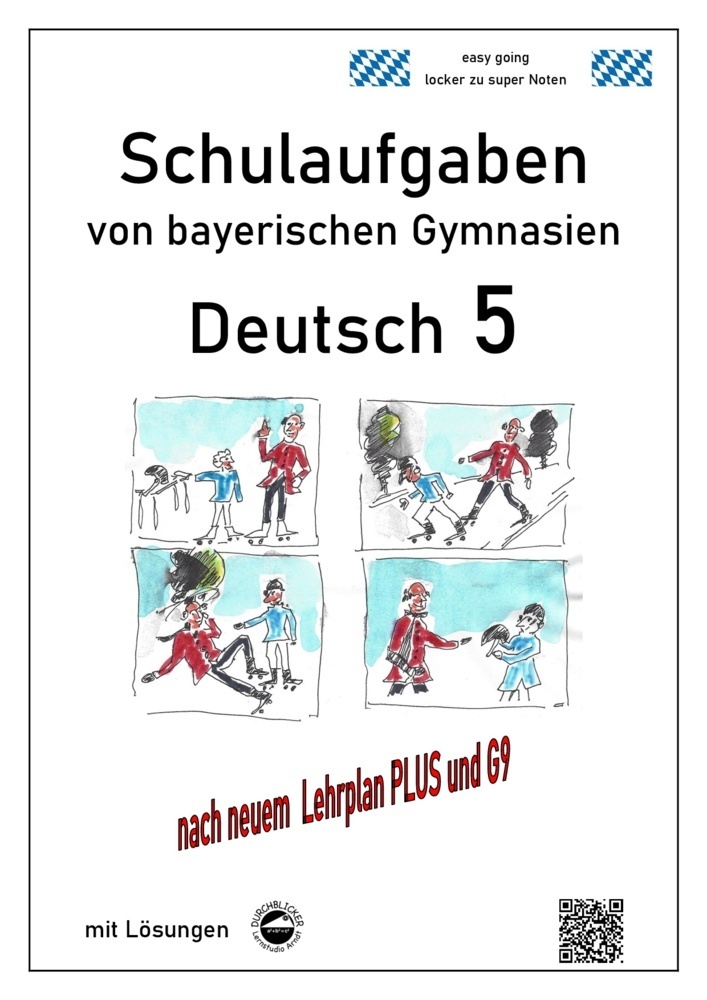 Cover: 9783946141006 | Deutsch 5, Schulaufgaben von bayerischen Gymnasien mit Lösungen...