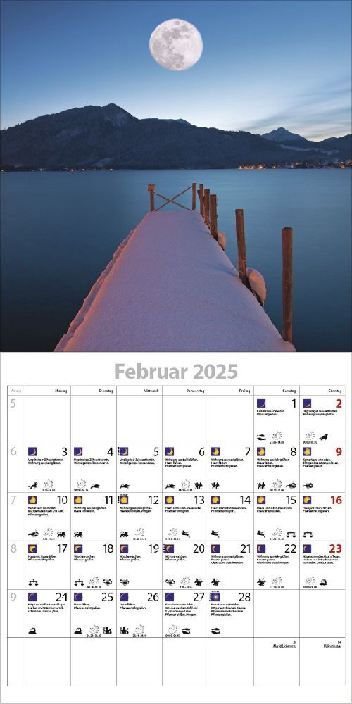 Bild: 9783731875574 | Der große Mondplaner 2025 | Korsch Verlag | Kalender | 13 S. | Deutsch