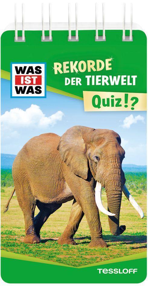 Cover: 9783788676834 | WAS IST WAS Quiz Rekorde der Tierwelt. | Inga Klingner | Taschenbuch