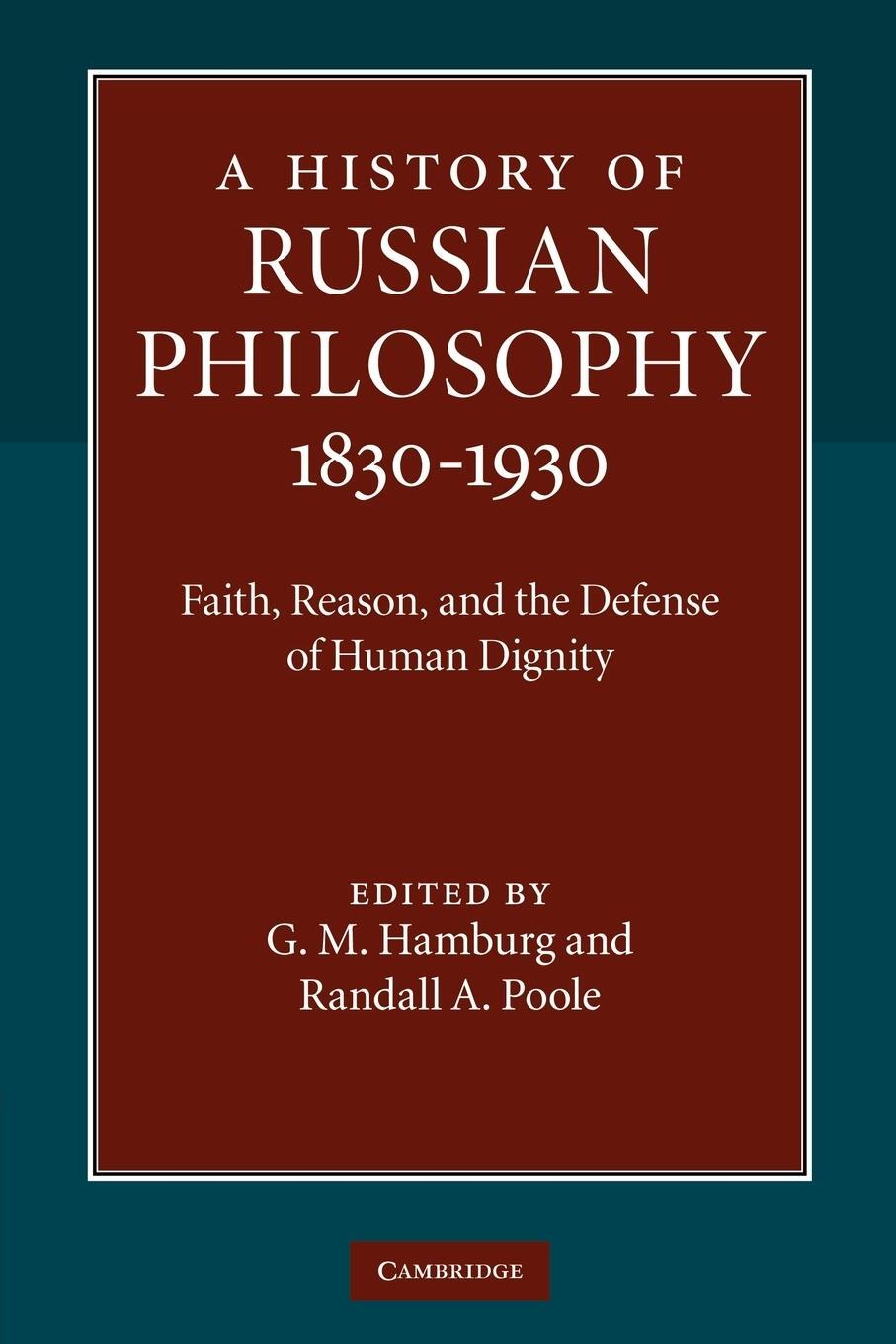 Cover: 9781107612785 | A History of Russian Philosophy 1830 1930 | Randall A. PH. D. Poole