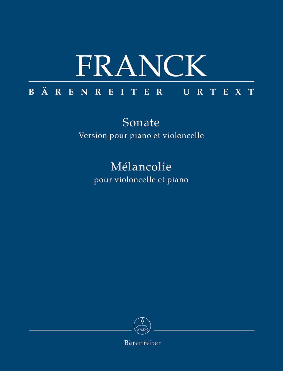 Cover: 9790006559152 | Franck, C: Sonate A-Dur (bearbeitet für Klavier und Violonce | Franck