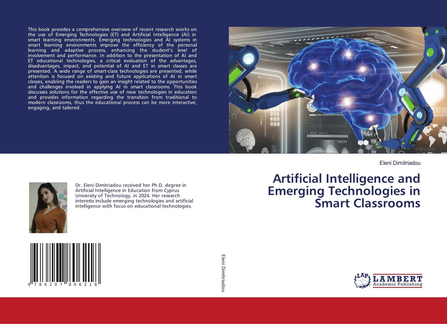 Cover: 9786207806218 | Artificial Intelligence and Emerging Technologies in Smart Classrooms