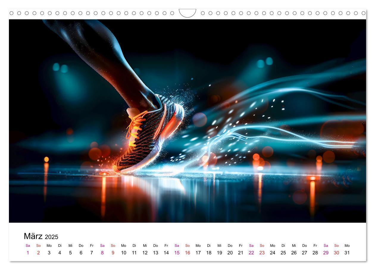 Bild: 9783457185254 | Sport Art (Wandkalender 2025 DIN A3 quer), CALVENDO Monatskalender