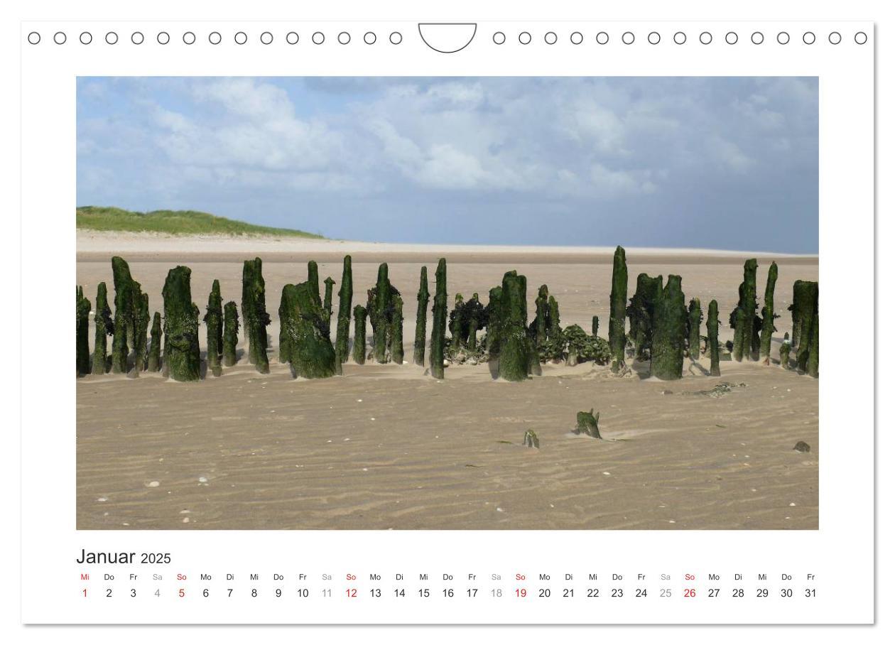 Bild: 9783435480210 | Wangerooge. Der Charme des Ostanlegers (Wandkalender 2025 DIN A4...