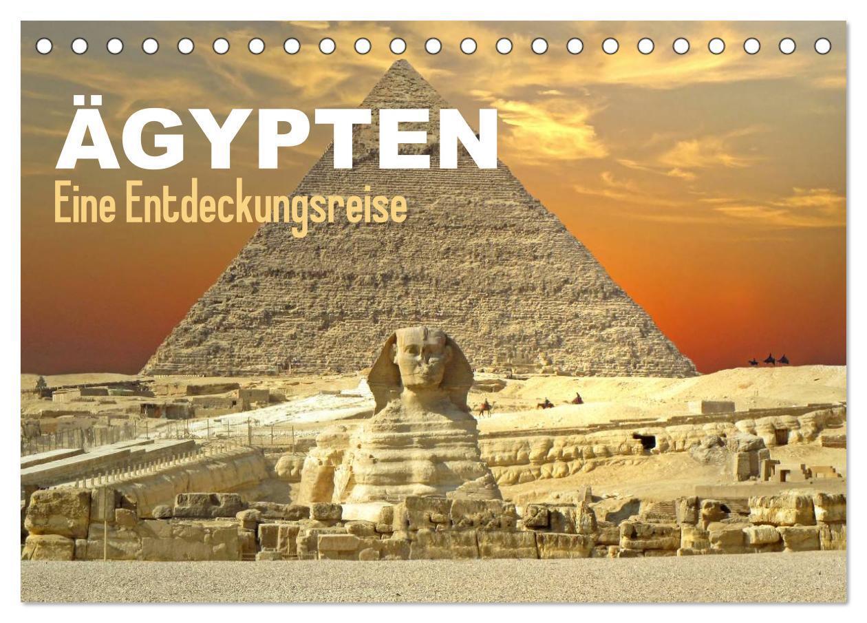 Cover: 9783383390074 | Ägypten - Eine Entdeckungsreise (Tischkalender 2024 DIN A5 quer),...