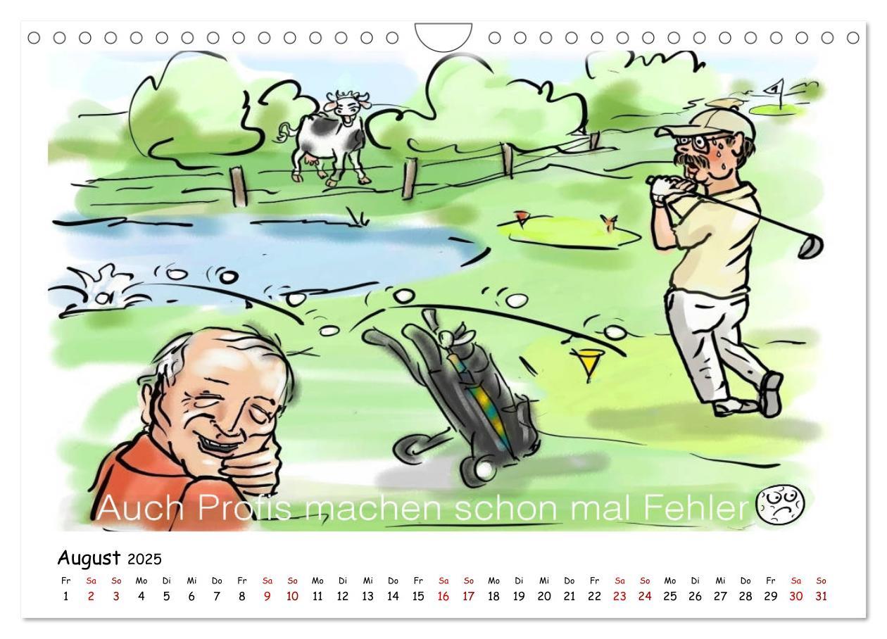 Bild: 9783435396788 | Golfkalender für Anfänger und alle die Spaß am Golfen haben...