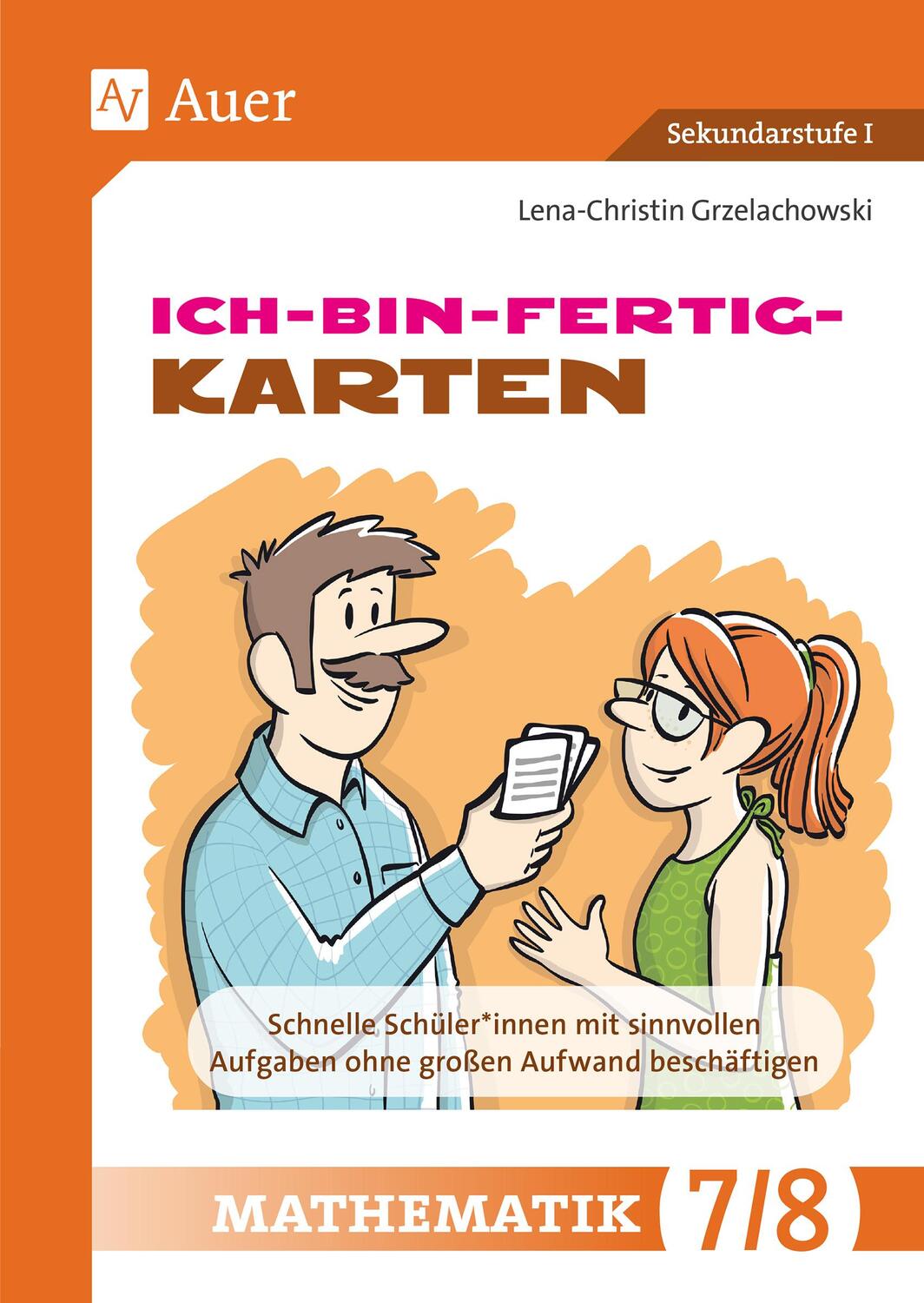 Cover: 9783403084327 | Ich-bin-fertig-Karten Mathematik Klassen 7-8 | Grzelachowski | Box