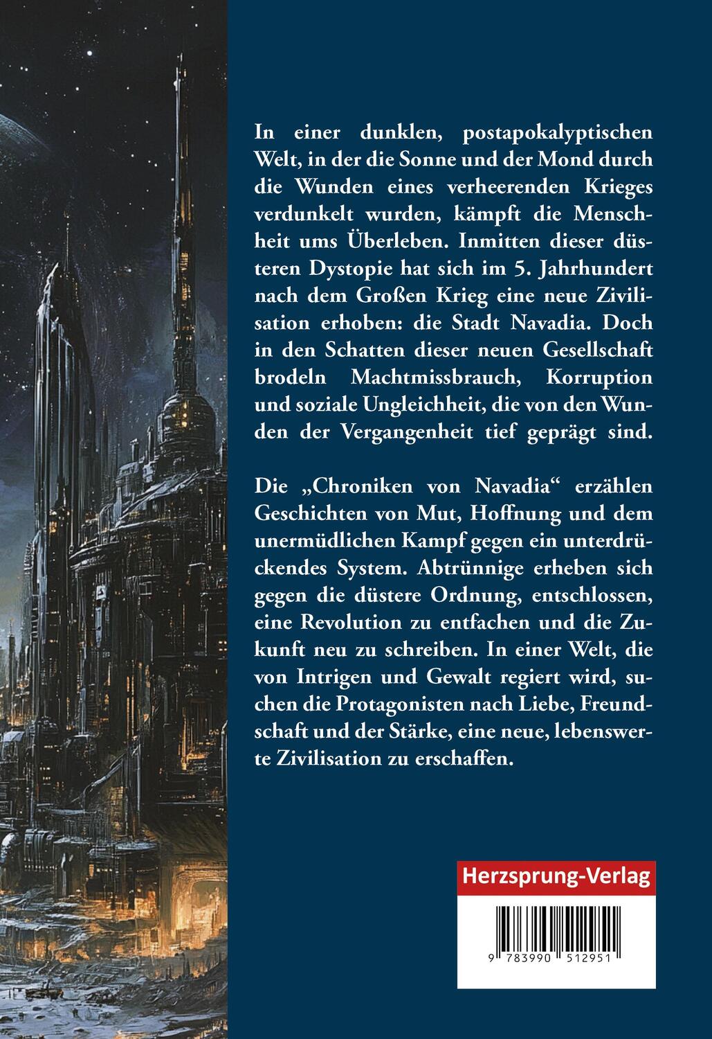 Rückseite: 9783990512951 | Chroniken von Navadia - Übermorgenland | Thorsten E. Meier | Buch