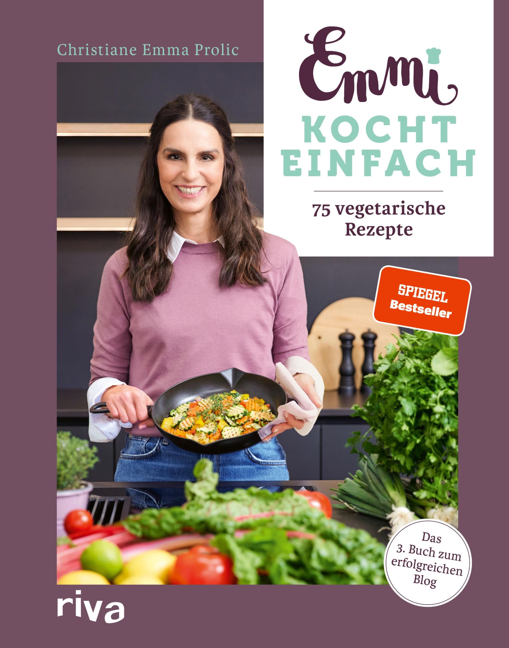 Cover: 9783742326980 | Emmi kocht einfach: 75 vegetarische Rezepte | Christiane Emma Prolic