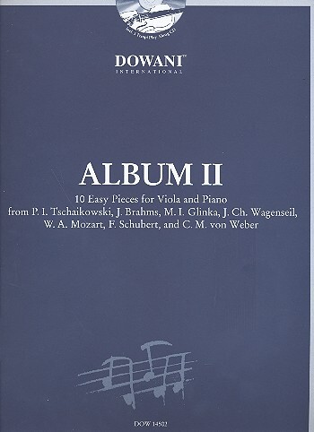 Cover: 9783905476552 | Album II for Viola and Piano | Franz Joseph Haydn | Buch + CD | 2017