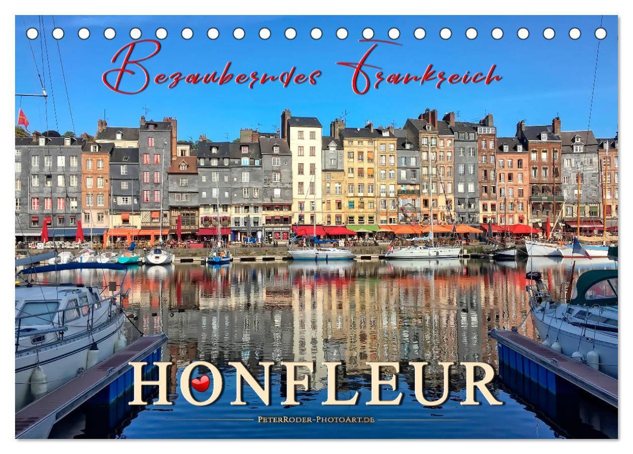Cover: 9783383117862 | Honfleur - Bezauberndes Frankreich (Tischkalender 2024 DIN A5...