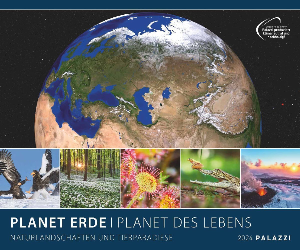 Cover: 4251734300621 | Planet Erde 2024 - Bild-Kalender - Poster-Kalender - 60x50 | Kalender
