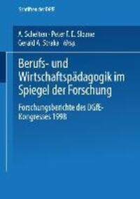 Cover: 9783810023162 | Berufs- und Wirtschaftspädagogik im Spiegel der Forschung | Buch