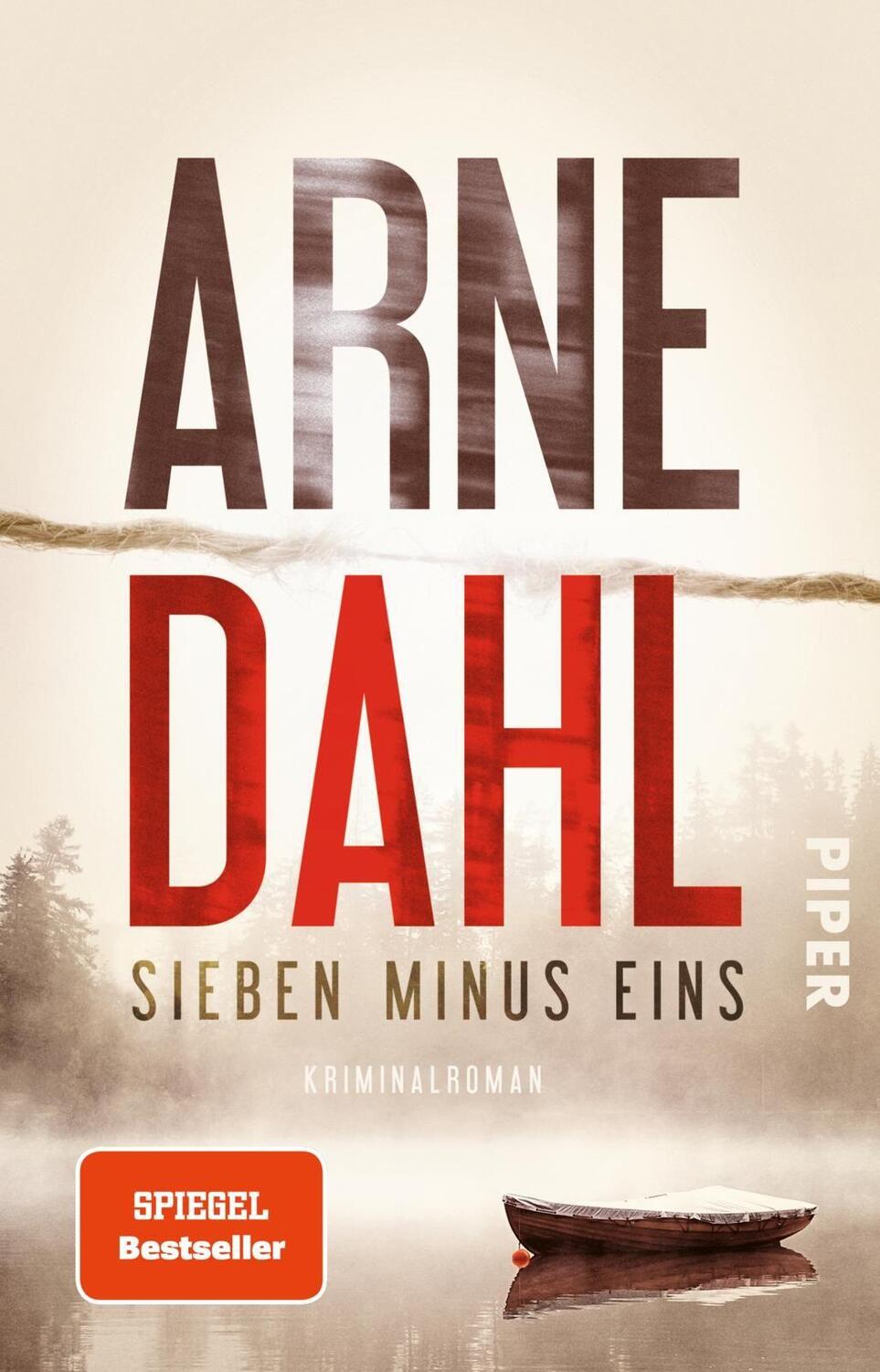 Cover: 9783492311816 | Sieben minus eins | Arne Dahl | Taschenbuch | Berger &amp; Blom | 416 S.