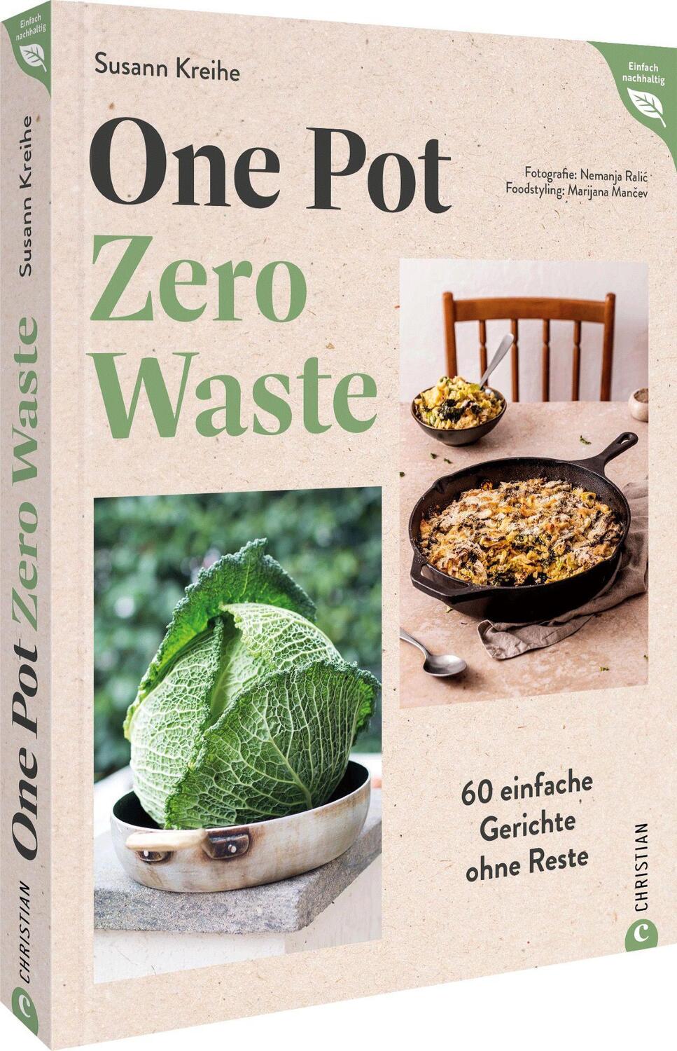 Cover: 9783959617895 | One Pot - Zero Waste | 60 einfache Gerichte ohne Reste | Susann Kreihe
