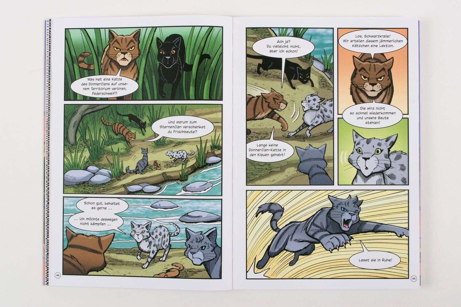 Bild: 9783407756909 | Warrior Cats - Schatten über dem FlussClan | Graphic Novel | Buch