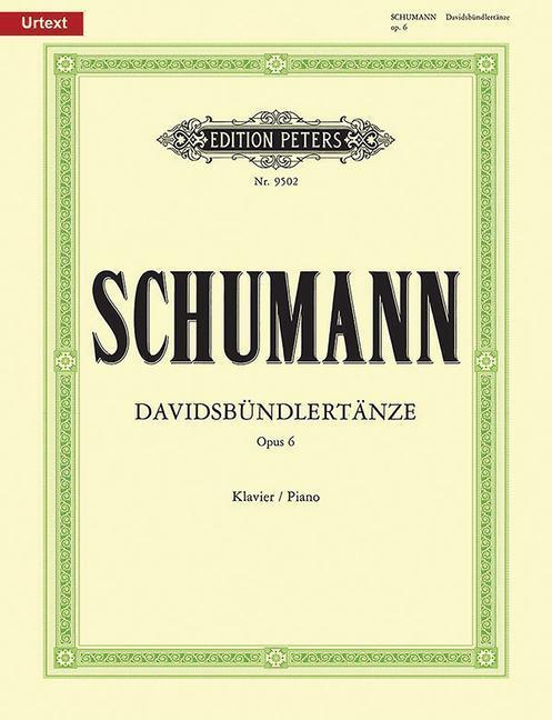 Cover: 9790014077082 | Davidsbündlertänze Op. 6: Urtext | Taschenbuch | Edition Peters | Buch