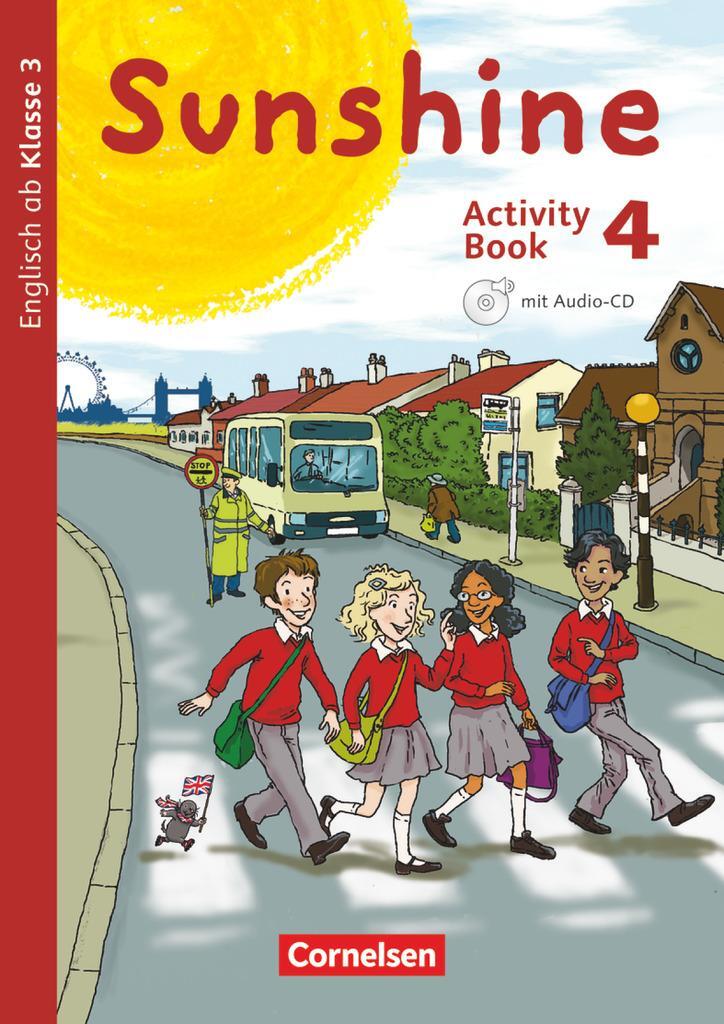 Cover: 9783060837670 | Sunshine 4. Schuljahr. Activity Book mit Audio-CD und...