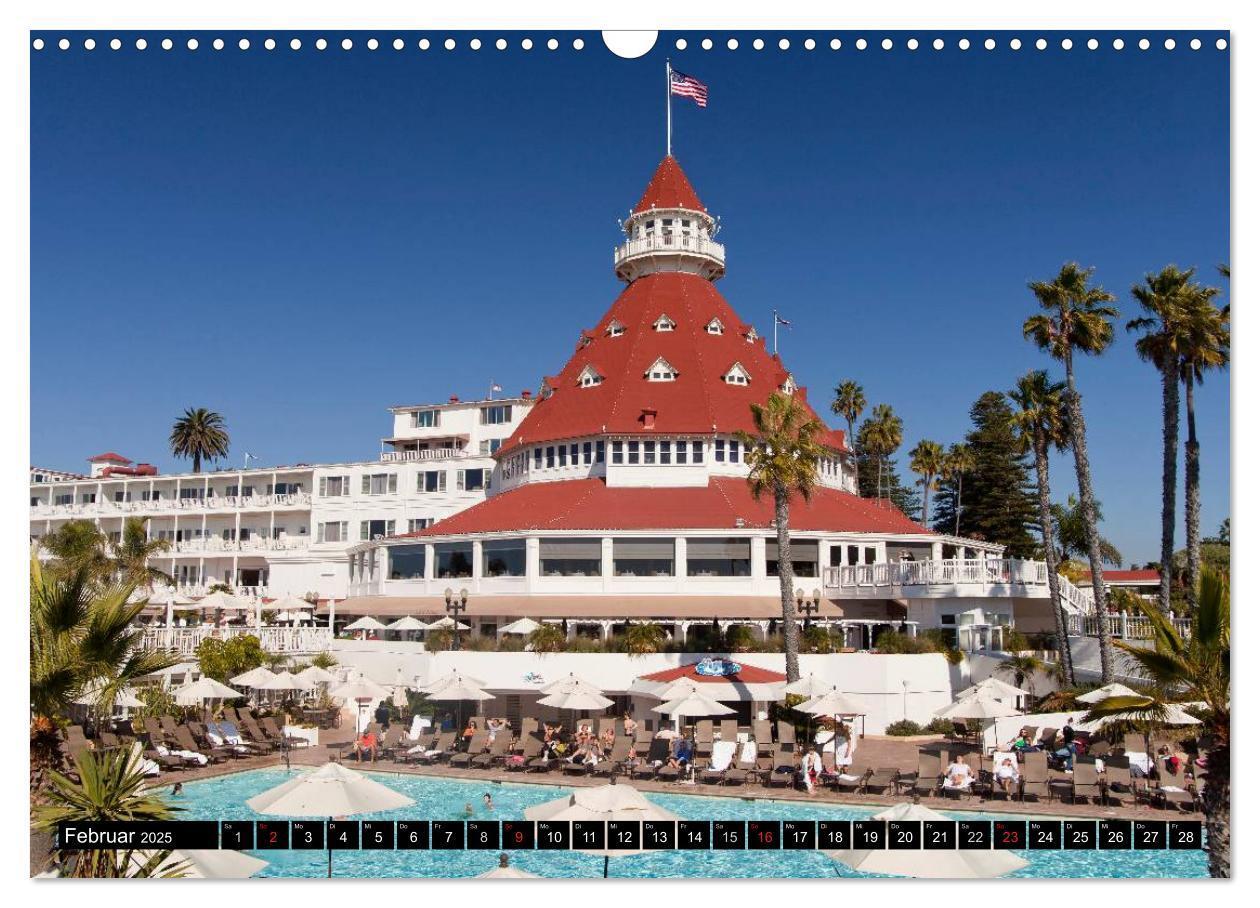 Bild: 9783435739752 | San Diego (Wandkalender 2025 DIN A3 quer), CALVENDO Monatskalender