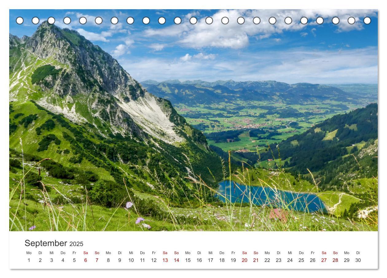 Bild: 9783435017089 | Oberstdorf - Bergparadies in den Alpen (Tischkalender 2025 DIN A5...