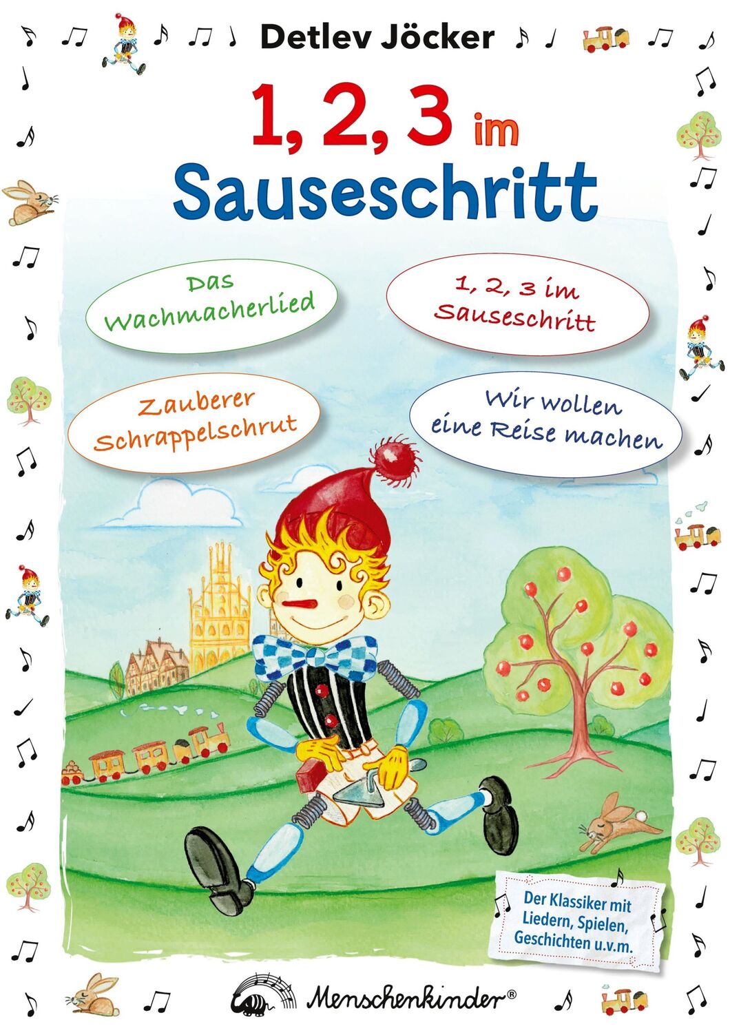 Cover: 9783895163210 | Detlev Jöcker: 1, 2, 3 im Sauseschritt (ab 0-7 Jahren) | Detlev Jöcker