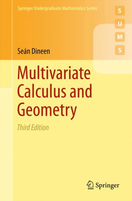 Cover: 9781447164180 | Multivariate Calculus and Geometry | Seán Dineen | Taschenbuch | xiv