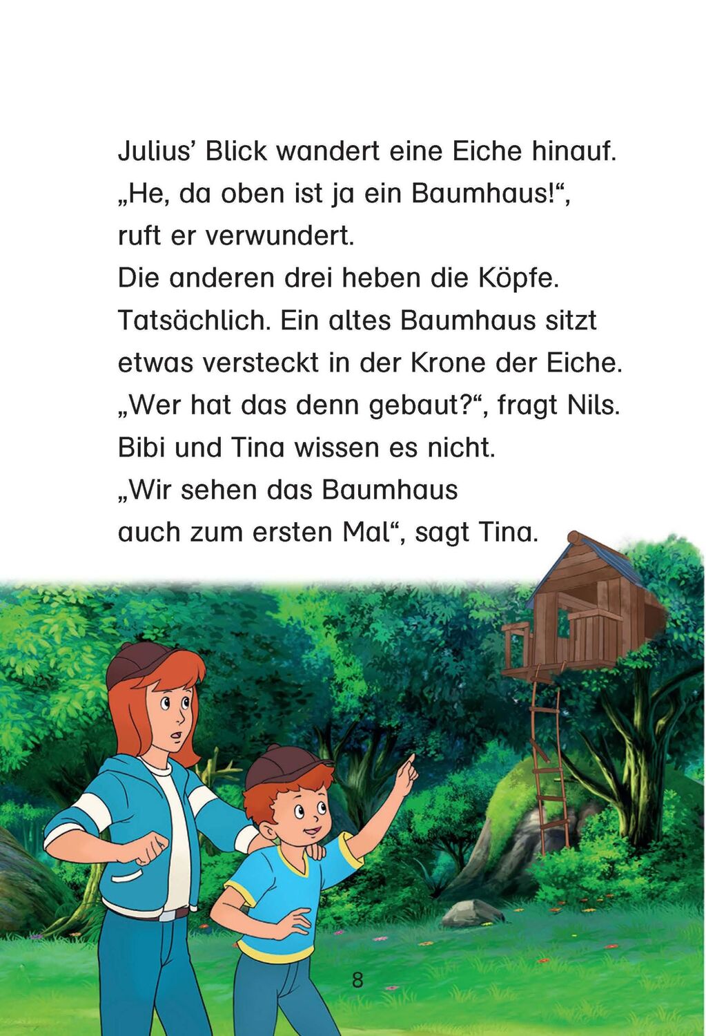 Bild: 9783129497142 | Bibi &amp; Tina: Die Nacht im Baumhaus | Erstleser 2. Klasse, ab 7 Jahren