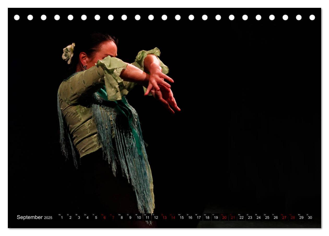 Bild: 9783435356232 | Flamenco. Spanischer Tanz (Tischkalender 2025 DIN A5 quer),...