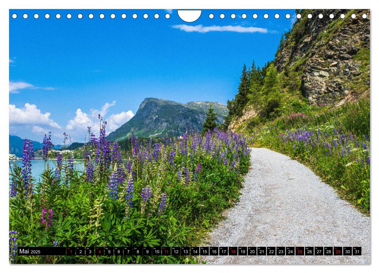 Bild: 9783435112210 | Wanderparadies Montafon (Wandkalender 2025 DIN A4 quer), CALVENDO...