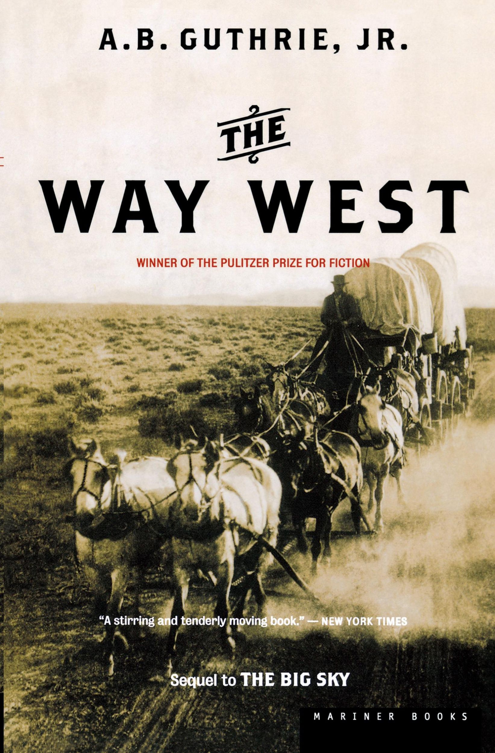 Cover: 9780618154623 | Way West | A B Guthrie | Taschenbuch | Kartoniert / Broschiert | 2002