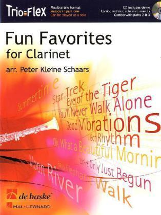 Cover: 9789043133036 | Fun Favorites for Clarinet | Peter Kleine Schaars | Trioflex | 2009